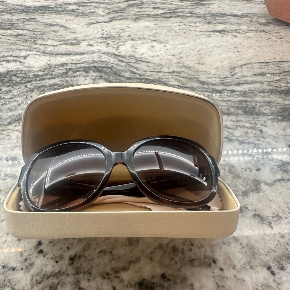 Michael Kors Dark Sunglasses with Case